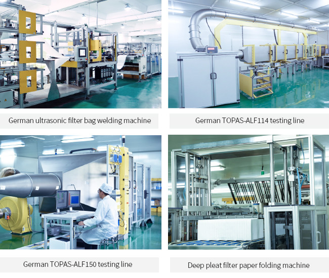 F7 Folding Aluminium Medium Filter With Custom Color PET Nonwoven Fabric