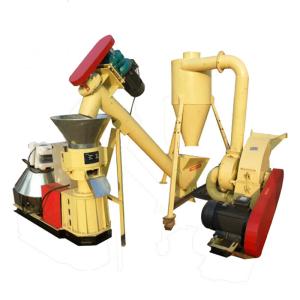 China 250mm Flat Die Livestock Animal Feed Pellet Machine 400KG/H SKJ2-250 wholesale
