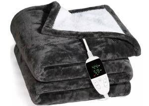 China Portable 35w Electric Heating Throw Blanket For Outdoor Travel wholesale