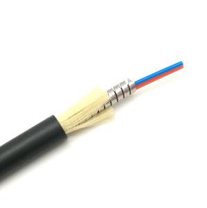 China Anti Rodent 2F Tactical Fiber Optic Cable Singlemode OM1 OM2 OM3 OM4 Lightweight wholesale