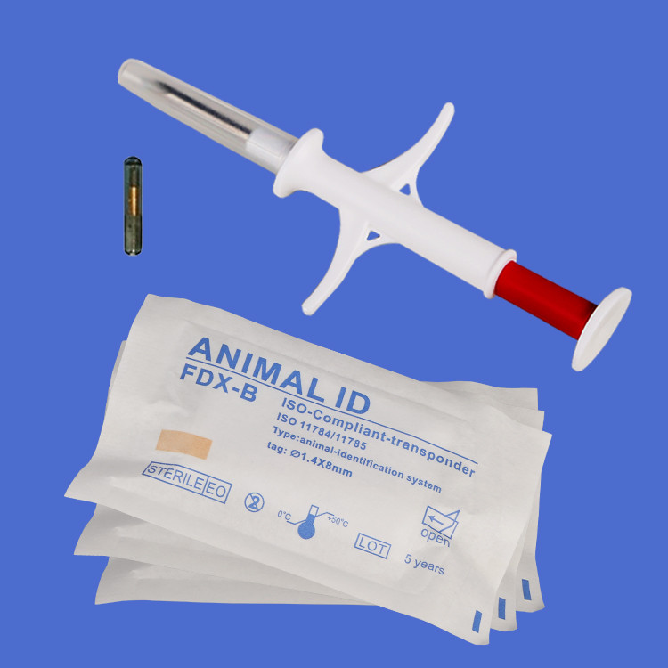 134.2Khz Small Size Implantable Microchip Tag EO Sterilized