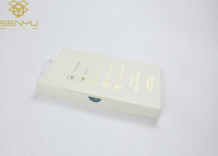 Customized Cellphone Case Retail Package Phone Case Packaging Paper Box With Clear PVC Window