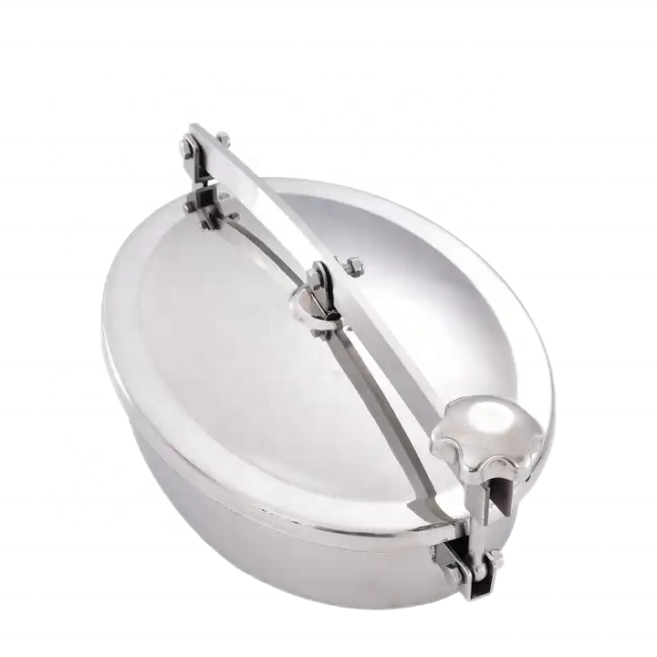 Mini Type Manhole Oval Cover without Pressure Tanks for Stainless Steel 304 316 316L