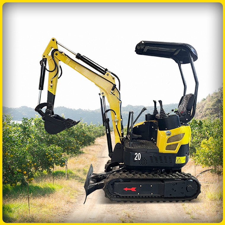 Epa / Euro 5 Mini Excavator Machine 2 Ton 1 Ton 1.7 Ton