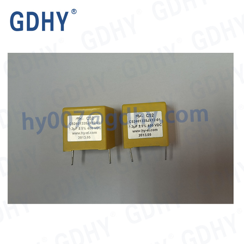 C52 3.3UF/400V Polypropylene Film Capacitor safety performance