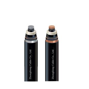 China CU XLPE LC PVC 110kV High Voltage Cable Copper Wire Shielded Cable for Underground wholesale