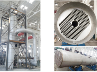 Long Service Industrial Heat Exchanger Life Multiple Effect Falling Film