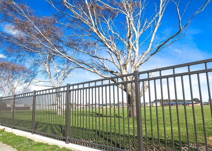 Garrison fence and Flat top fence panel
