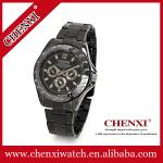 Black Gun 008A Stainless Steel Watches Unisex Fashion Jewelry Wholesale Price