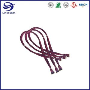 China GHD Receptacle 1.25mm Female Crimp Connector wire harness for Vehicle wholesale