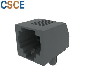 China 90 Degree Flat Pin RJ11 Modular Jack wholesale