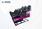 Optional Seats 5D Movie Theater Luxury Motion Chairs Flat Screen Dual Core