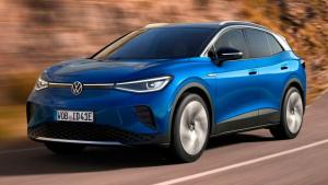 China 607km Long Range EV Cars Compact SUV Volk Swagen Id 4X 160km/h wholesale