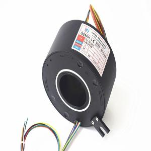 China Multi Channel Metal 50mm 300rpm Through Hole Slip Ring wholesale