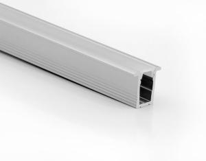 China Recessed Aluminum LED Profile with PC PMMA Cover width12mm high12mm wholesale