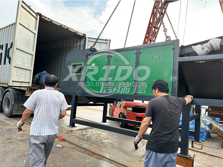 200kg/H-1000kg/H Non Ferrous Metal Separation Eddy Current Metal Separator