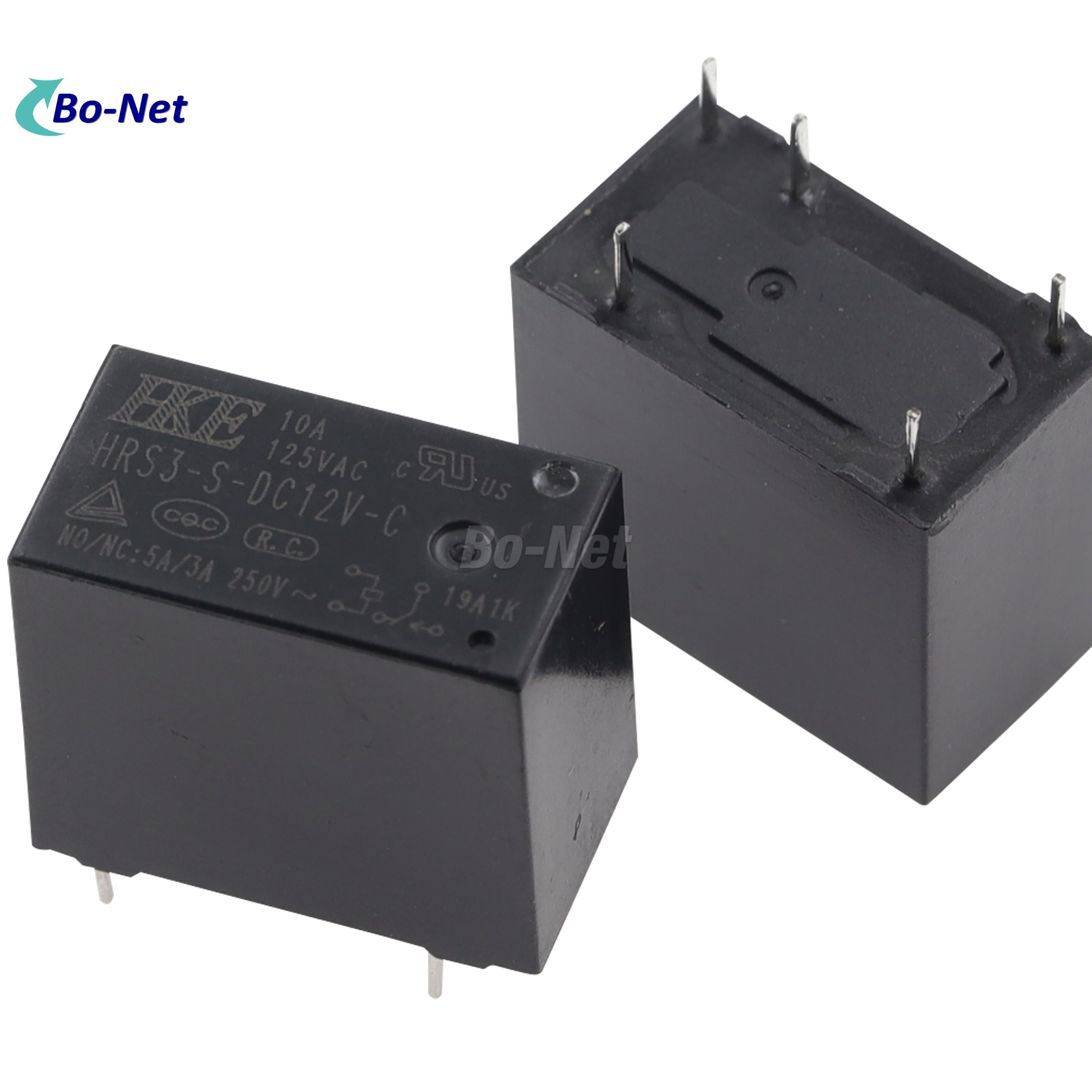HKE HRS3-S-DC12V-C original Electronic HRS3-S-DC24V-C power relay 10A 125V DIP5