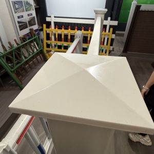 homes gardens Durable PVC Pre Assembled Vinyl Fence Panels Environmental