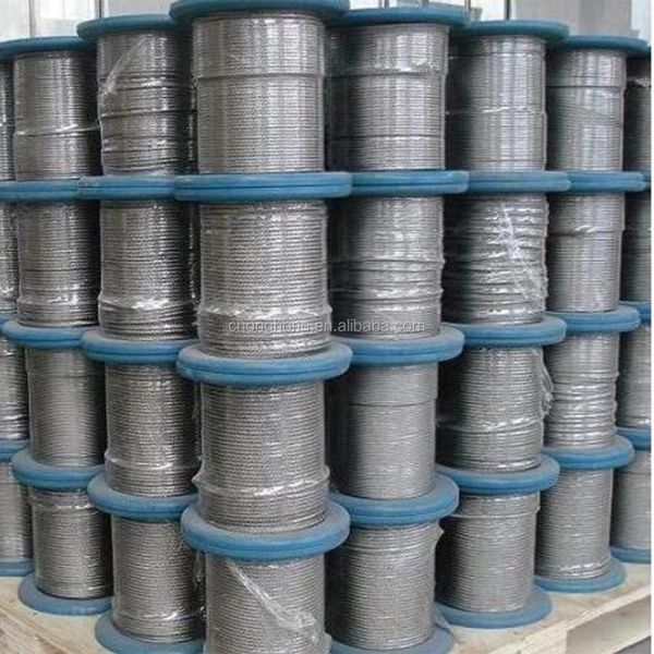 20mm Galvanized Steel Wire Rope for Carbon Steel Grade 6 x 19 Construction Zinc Coated Steel Cable