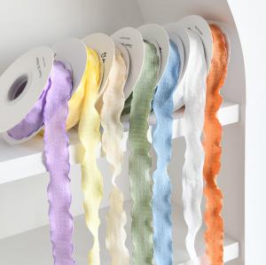 China 4cm Width Cake Packaging Gift Ribbon For Flowers Floral Decoration wholesale