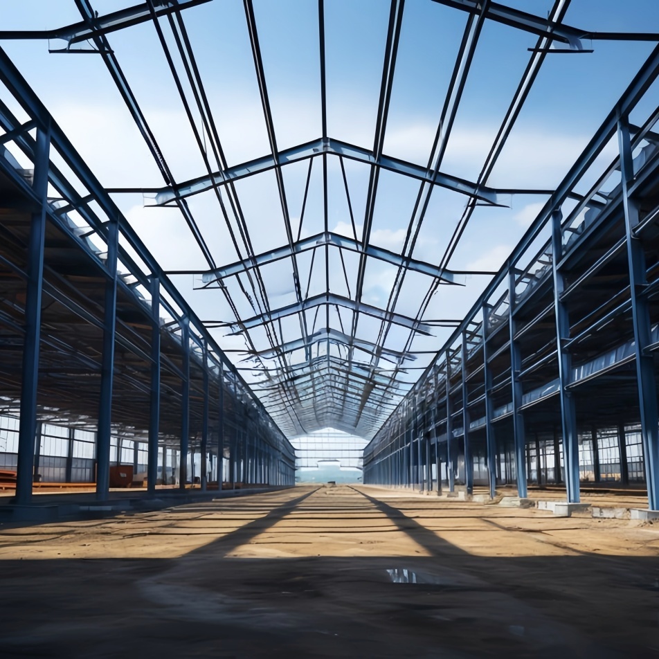 Steel structure fabrication
