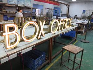 China Pantone / RAL Front Lit Channel Letter Sign 12mm 50000 Hours Lifetime wholesale
