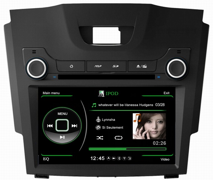 Ouchangbo car DVD gps navi head unit Chevrolet Colorado S10 support DVR MPEG4 BT phonebook