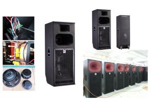 China Outdoor Pa Nightclub Audio System Live Music Throw Speaker Black Paint wholesale