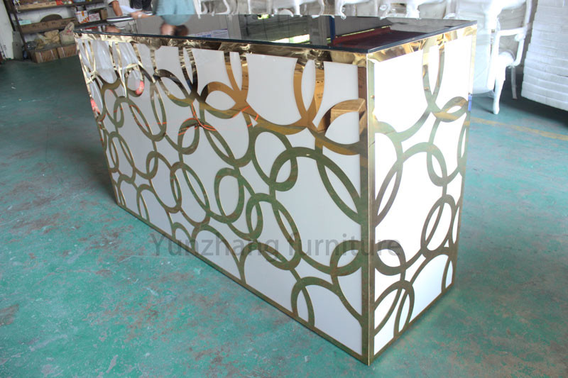 Custom Luxury Bar Height Console Table For Hotel And Banquet OEM