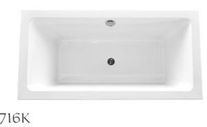 China Fashionable Indoor Small Freestanding Bathtub , Oval Soaking Tub For 1 Person wholesale