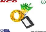 CATV Fiber Optic Splitter , PLC Splitter Module 2x16 Plastic SC UPC Connector