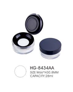 China 8g 10g Empty Loose Powder Case Loose Powder Container With Sifter Screw Cap wholesale