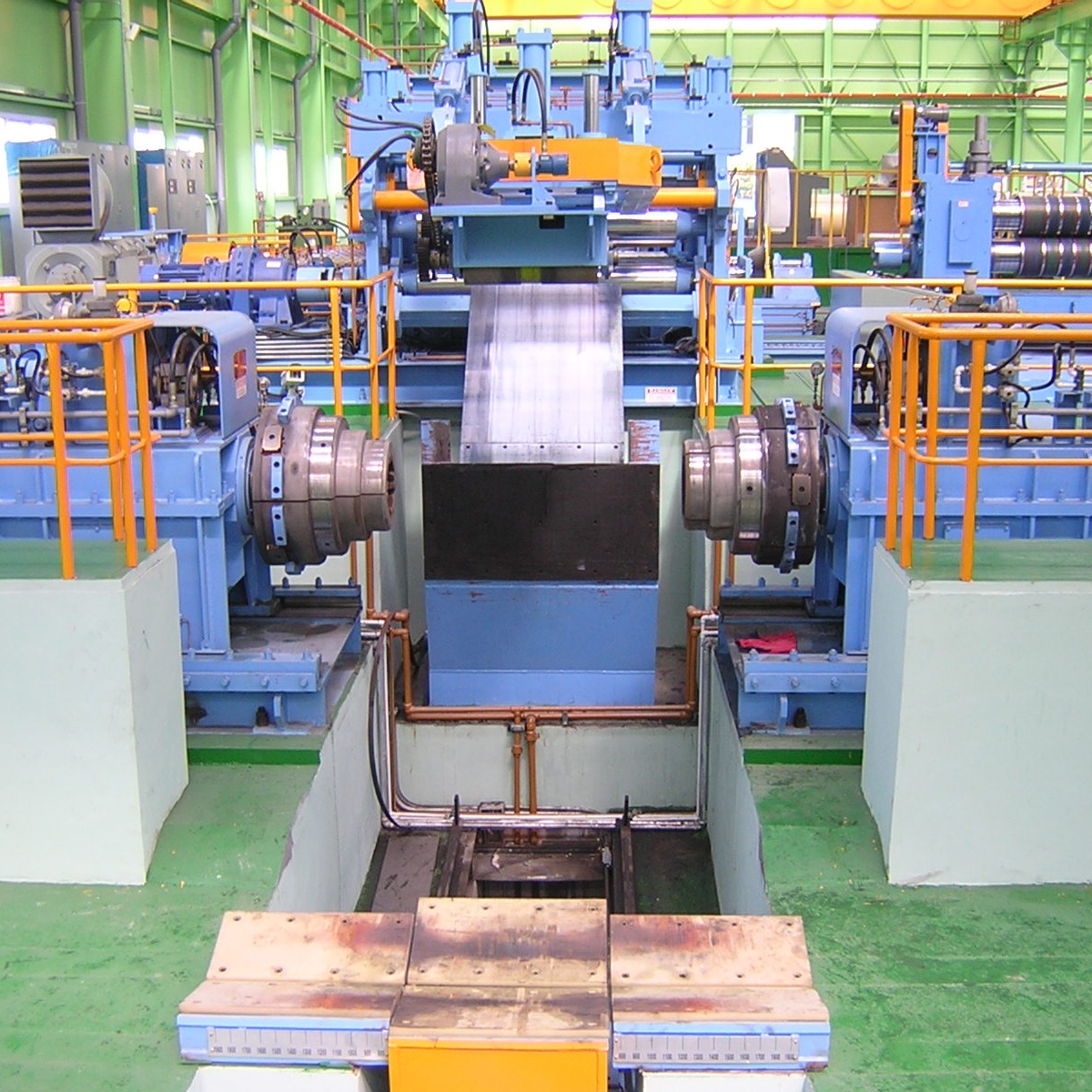High Speed Stainless Steel Coil Uncoiling Leveling Shearing Line for 3-12mm Material