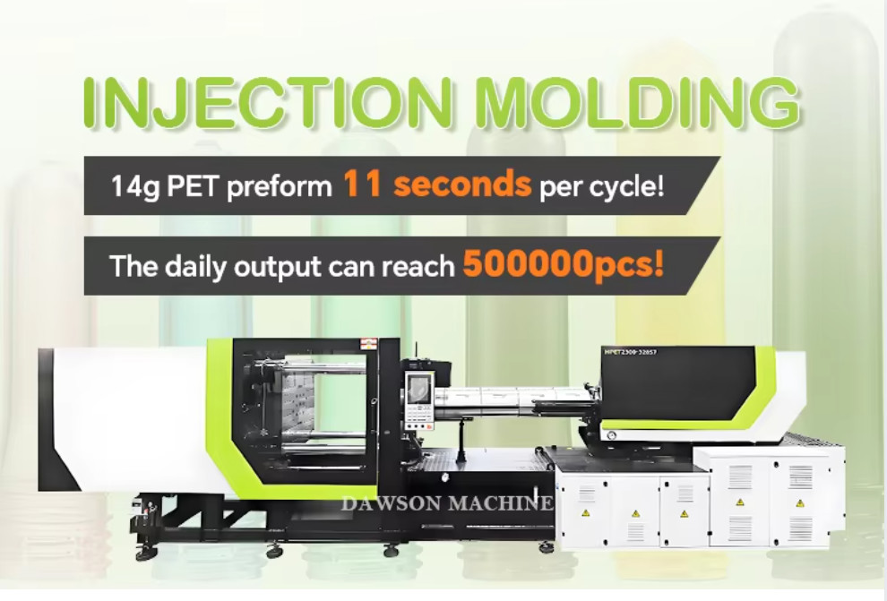 Leading Supplier Efficient Innovative Injection Molding Machinery for PET Pesticide Preforms
