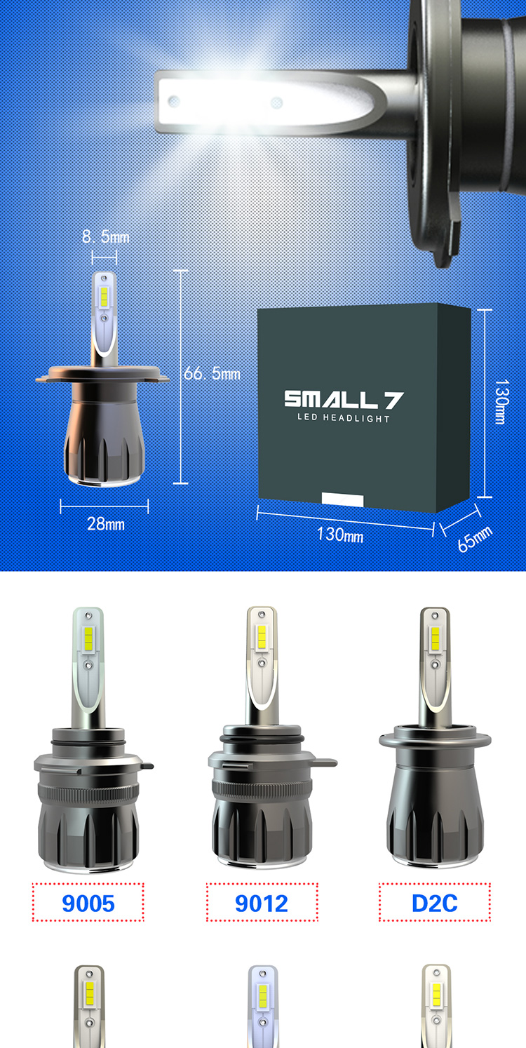 H4 H11 Bulb Auto Car LED Headlight Bulbs