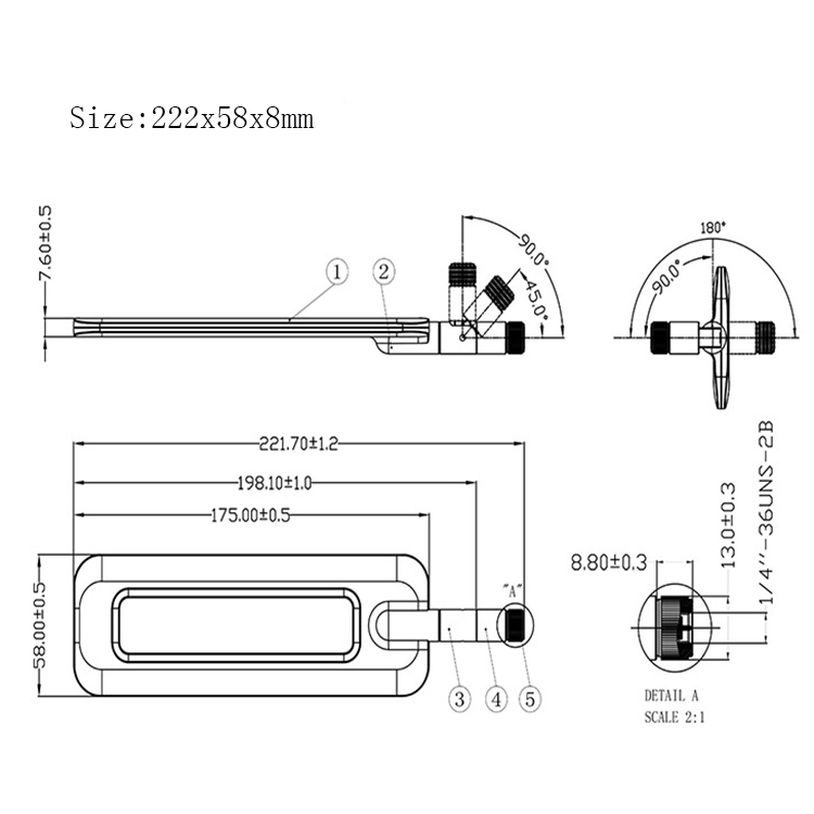 IEC Male To Female Connector RF Cable Assemblies Flexible Coaxial Cable 1GHz