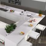 Standard Kitchen Wall Cabinets Lacquer Door Panel Interior Home Style Villas