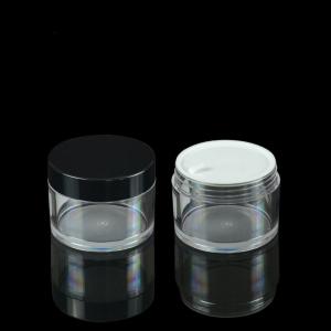 China 55mm 100ml PETG Cosmetic Jar Cream Jar Packaging Labelling wholesale