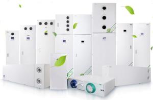 China 294W Residential 1000m3/h Ductless Heat Recovery Ventilator wholesale