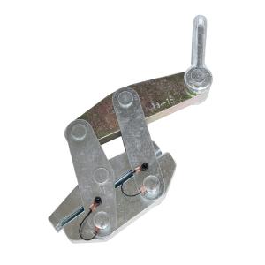 China Industrial Come Along Clamp Anti Twist Steel Rope Clamp 50KN Rated Load wholesale