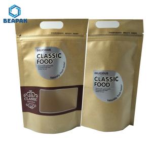China 200 Micron Printed Biodegradable Resealable Food Packaging wholesale