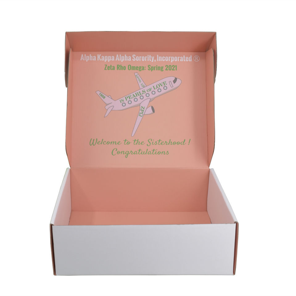 Custom Size Flat Packed Shipping Mailer Box Three Layer Corrugated Underwear Clothing