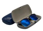Mirror Effect Shatterproof Hard Plastic Glasses Case