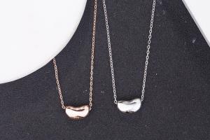 China 925 Sterling Silver Jewelry Women's Bead Pendant Chain Necklace wholesale