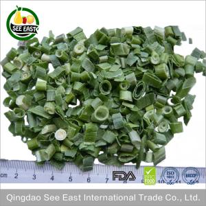 China 100% Natural FD vegetable freeze dried leeks for fast food wholesale