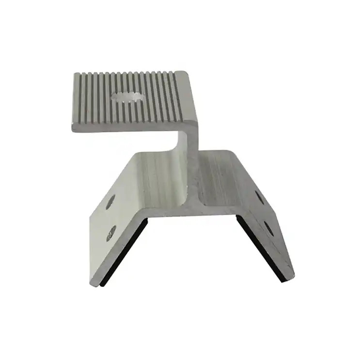 Metal Roof Solar Panel Aluminum Fixture PV Roof Installation Kit Vertical Seam Roof Fixture From Chinese Manufacturer
