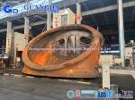 Tower Connector Wind Turbine Castings Ductile Iron Of Large Castings QT400-18AL