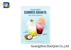 China Food / Drinking Advertising Posters 3D Lenticulares High Definition Eco - Friendly Material wholesale