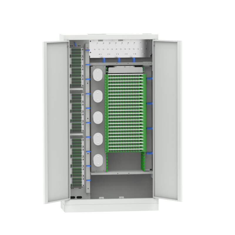 Standard/Earless Simplex LC APC Fiber Adapter Plate for Optical Fiber Connection