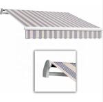 Retractable Awning, Polyester, Stripe 300 X 200 Cm